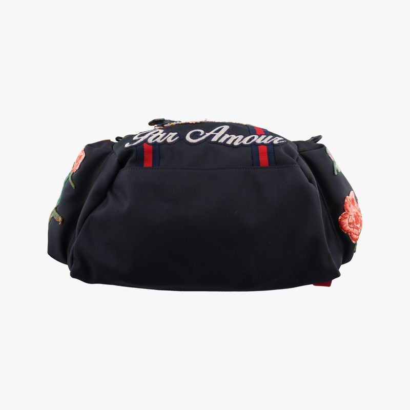 Guccisherry Line Embroidery Taiga - Black And Multicolor Canvas 429037f019941959