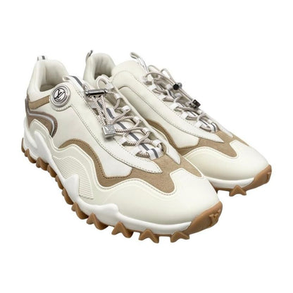 Louis Vuitton Sneakers LV Rush Line 1acxl0 36 Size Calf Leather Cles Beige