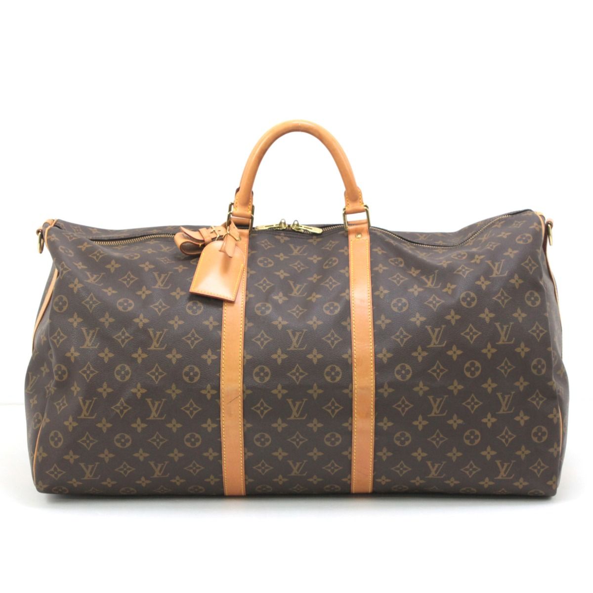 Louis Vuitton Monogram Keepall Bandouliere 60 Boston Bag