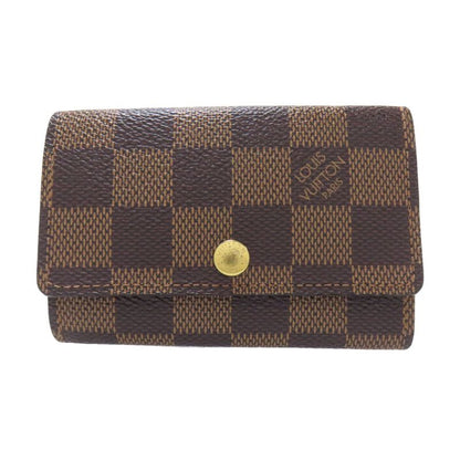 Louis Vuitton N62630 Multicles 6 Key Case Damier Canvas Women
