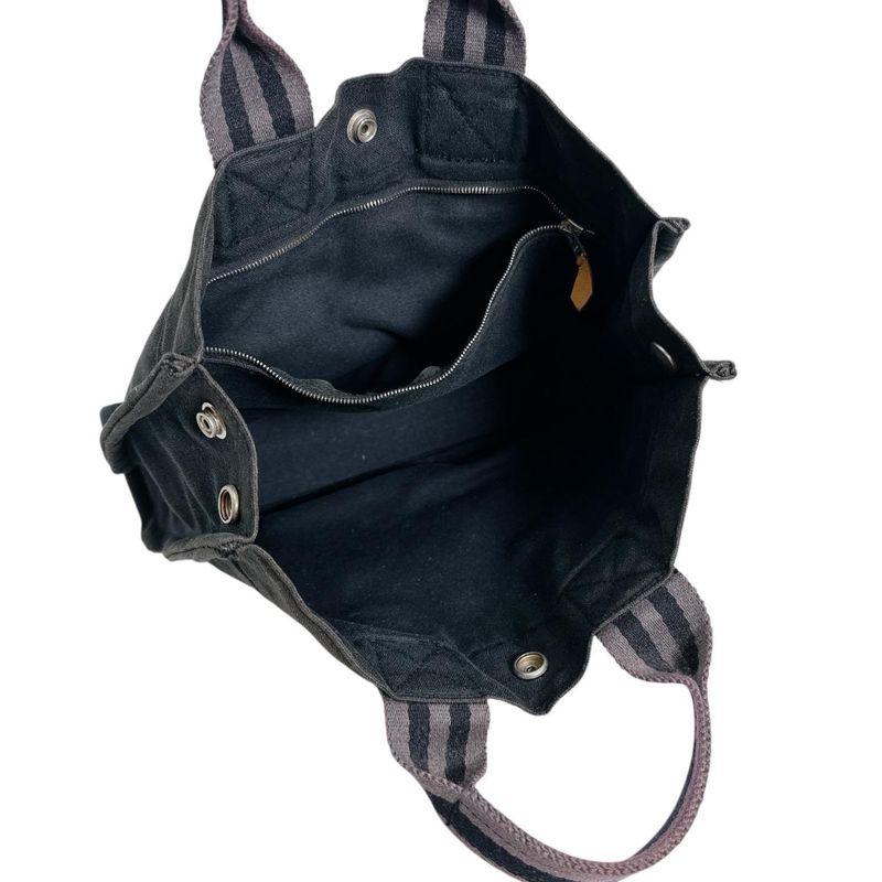 Hermes Canvas Handbag Fourre Tout PM Tote Bag Hermes Black