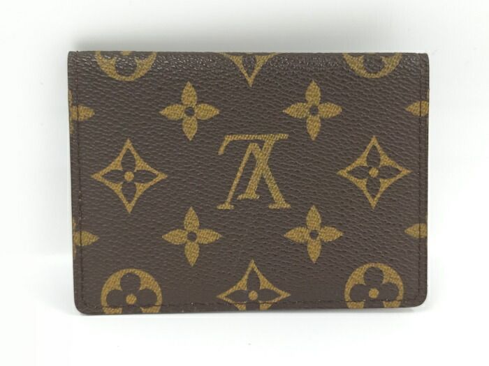 Louis Vuitton Porte 2 Carte Vertical Pass Case Monogram M60533