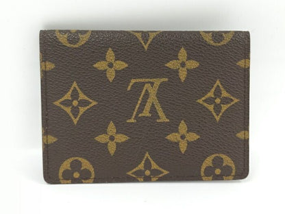 Louis Vuitton Porte 2 Carte Vertical Pass Case Monogram M60533