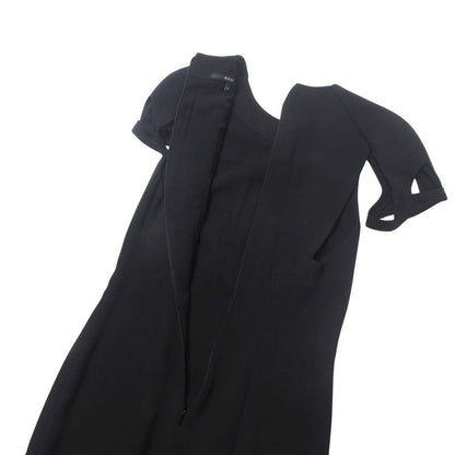 Gucci Dress Size 38 Short Sleeves Dress Silk Black Made In Italy 20250428 Ra4481