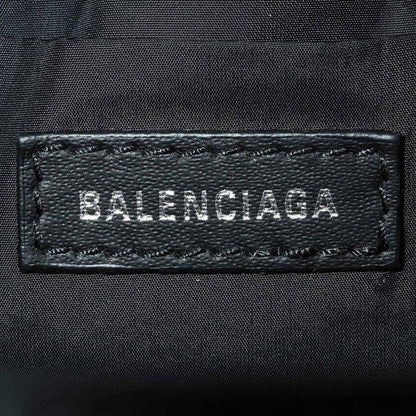 Balenciaga Shoulder Bag Wheel Drawstring Ring Black