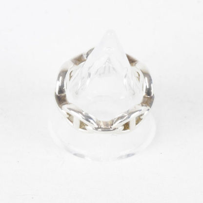 Hermes Chaine D'ancre Ancienne PM #56 Ring Silver 925 Ladies