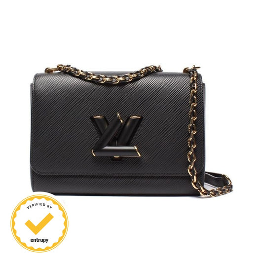 Louis Vuitton Chain Shoulder Bag Crossbody Shoulder Gold Hardware Twist MM