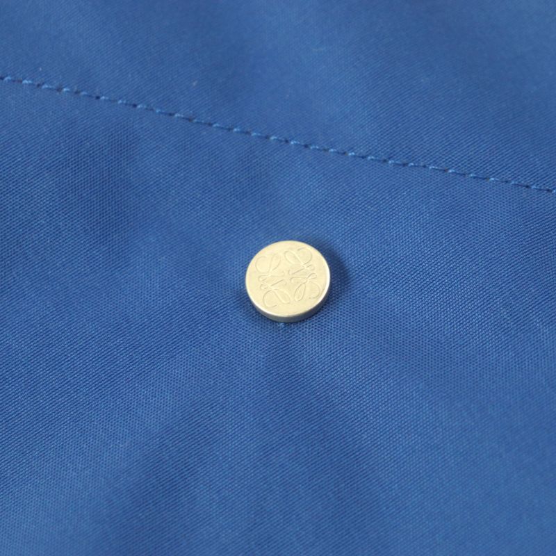 LOEWE H2108161nu Eye LOEWE Nature ELN Parka Jacket Logo Embroidery Color Block