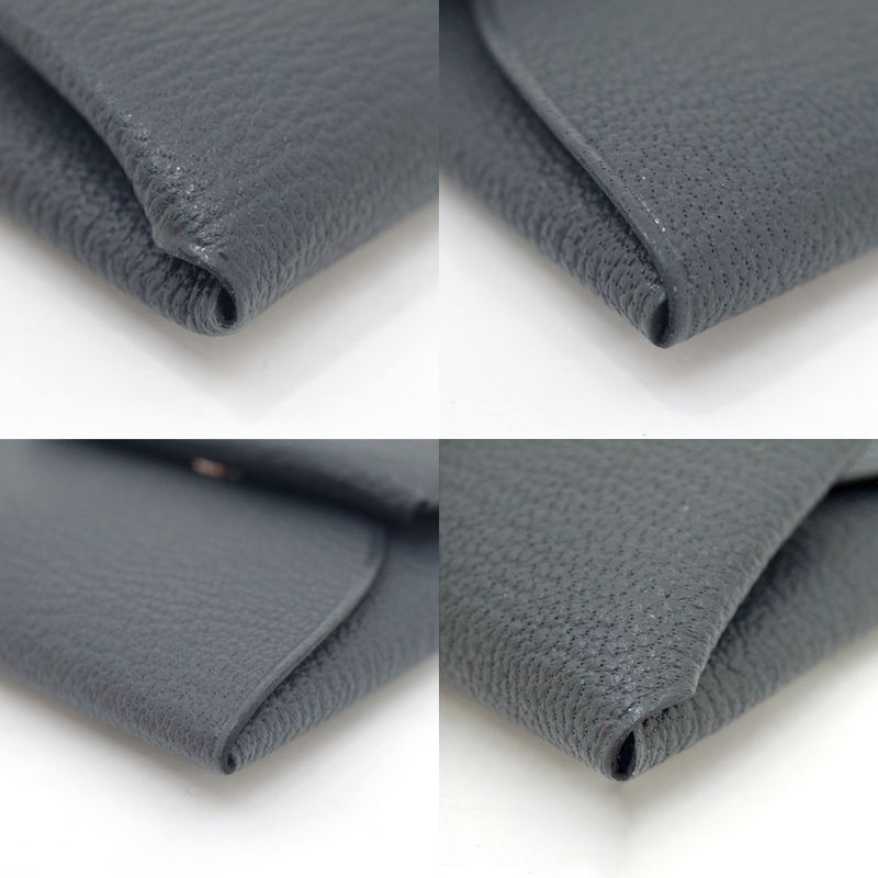 Hermes 041054 CK Bastia Coin Purse Wallet Grimistida-couglet-w Engraved