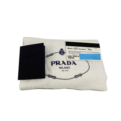 Prada Shoulder Bag - Br3815 Black Leather