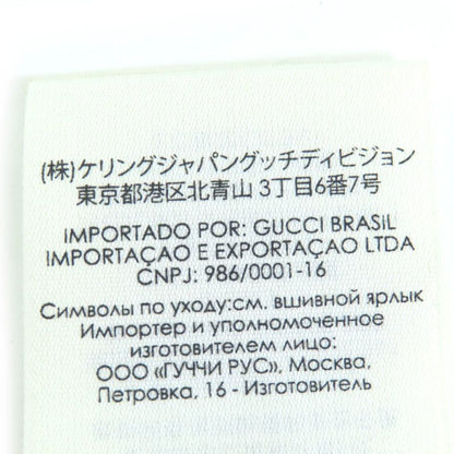 Gucci 597527) Wool 100 Checked GG Pattern Reversible Scarf Scarf With Fringe