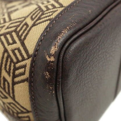 Hermes Tote Garden Party TPM Toile Sauache Buffalo Skipper Ebène Silver