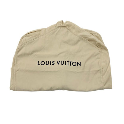 Louis Vuitton Monogram Dress Black Belt Ruffle