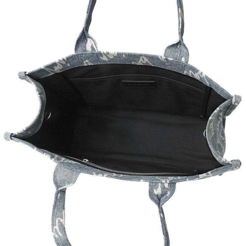 Balenciaga Tote Bag Hardware Blue