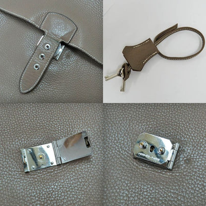 Hermes Sac A Depeches 38 Etoupe Taurillon Clemence F Stamp Svhardware