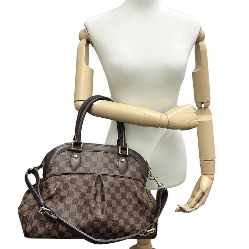 Louis Vuitton Bag Damier Women's Branded Handbag Shoulder Bag 2way Trevi PM