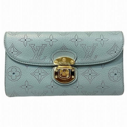 Louis Vuitton Mahina Portefeuille Amelia M58128 Long Wallet Trifold Wallet Women