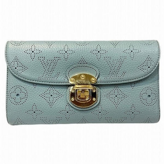 Louis Vuitton Mahina Portefeuille Amelia M58128 Long Wallet Trifold Wallet Women