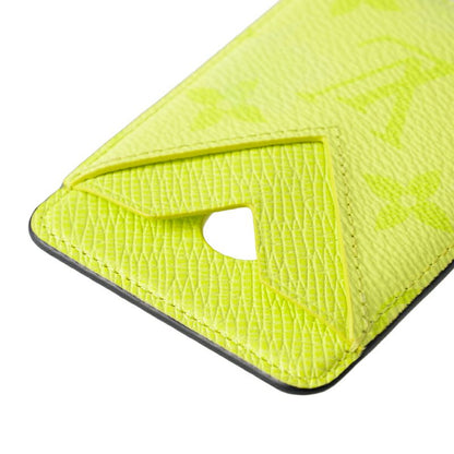 Louis Vuitton Card Case Porte Cult Magnet Lemon Yellow