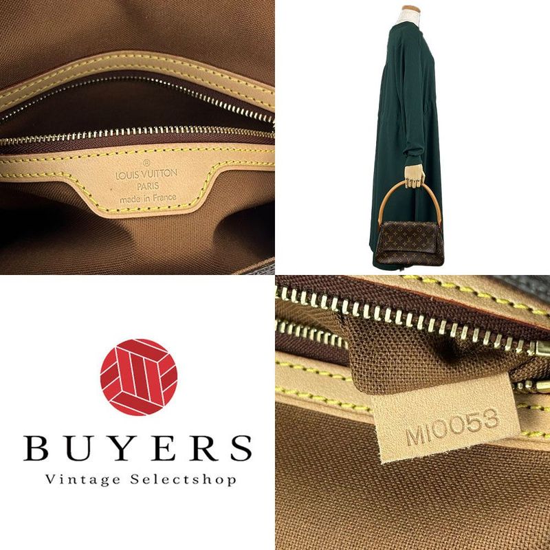 Louis Vuitton Shoulder Bag Mini Looping Shoulder M51147 Monogram Leather Casual