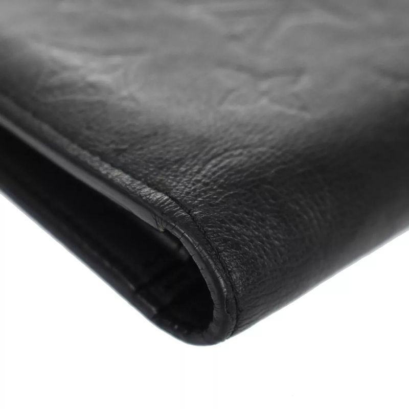 Louis Vuitton Long Wallet Monogram Shadow Portefeuille Blazer 39ga845