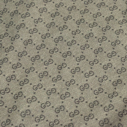 Gucci 655153 Mini GG Jersey Sherry Line Interlocking G Half Zip Hoodie Beige M