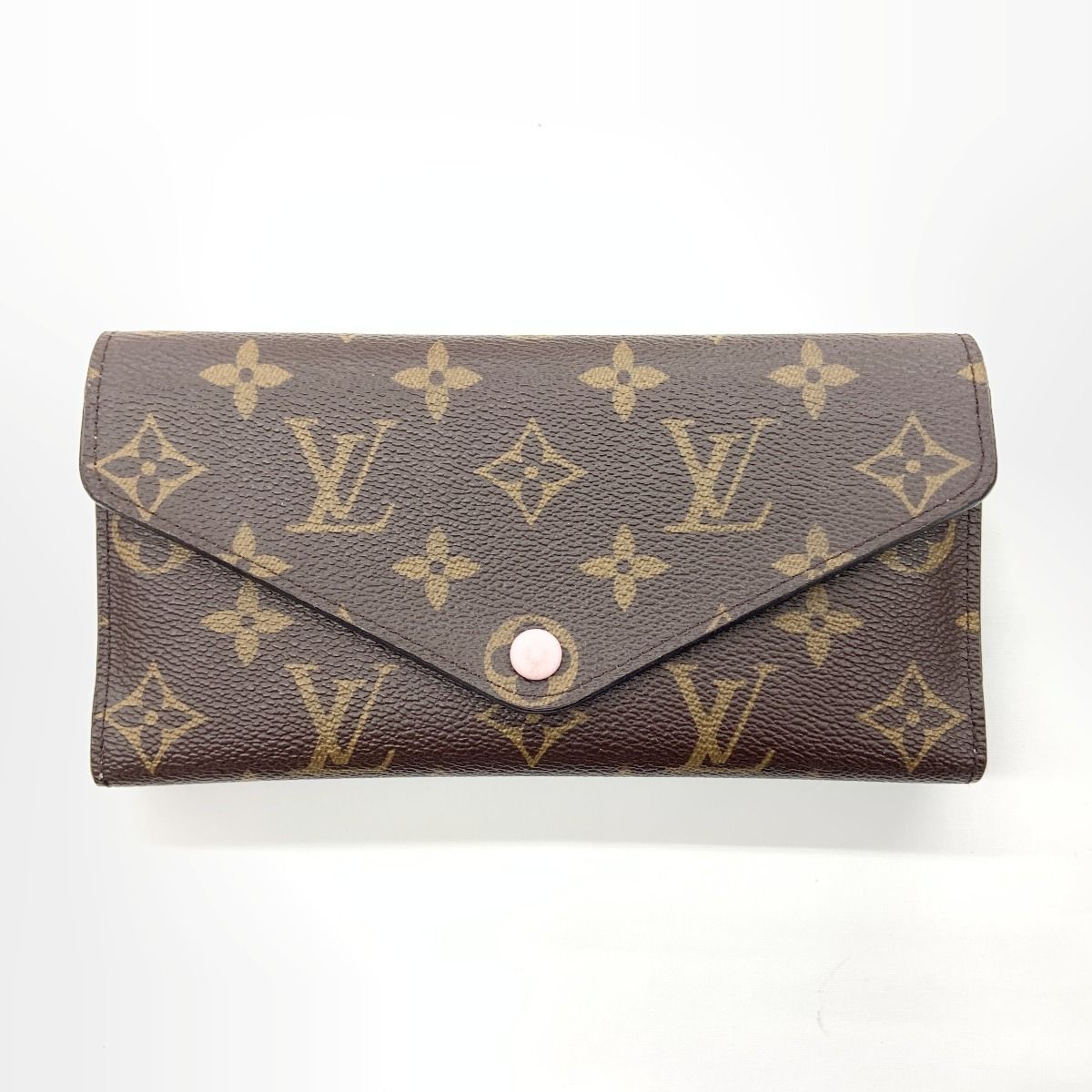 Louis Vuitton Monogram Portefeuille Josephine Trifold Long Wallet M41739 Brown