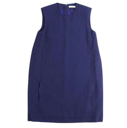 Celine Dress Phoebe Period Sleeveless Zip Up Top Women's 36 (S Equivalent) Navy