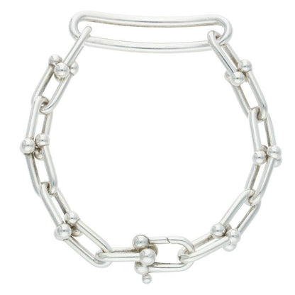 Tiffany & Co Hardwear Hardware Medium Link Silver Bracelet Men's
