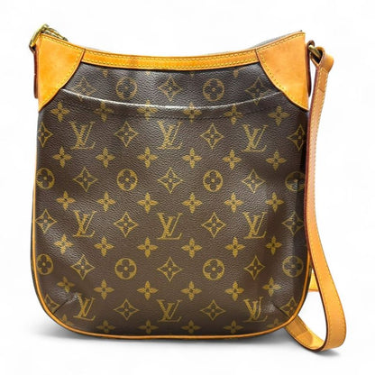 Louis Vuitton M56390 Odeon PM Ca4140 Unisex Brown FREE