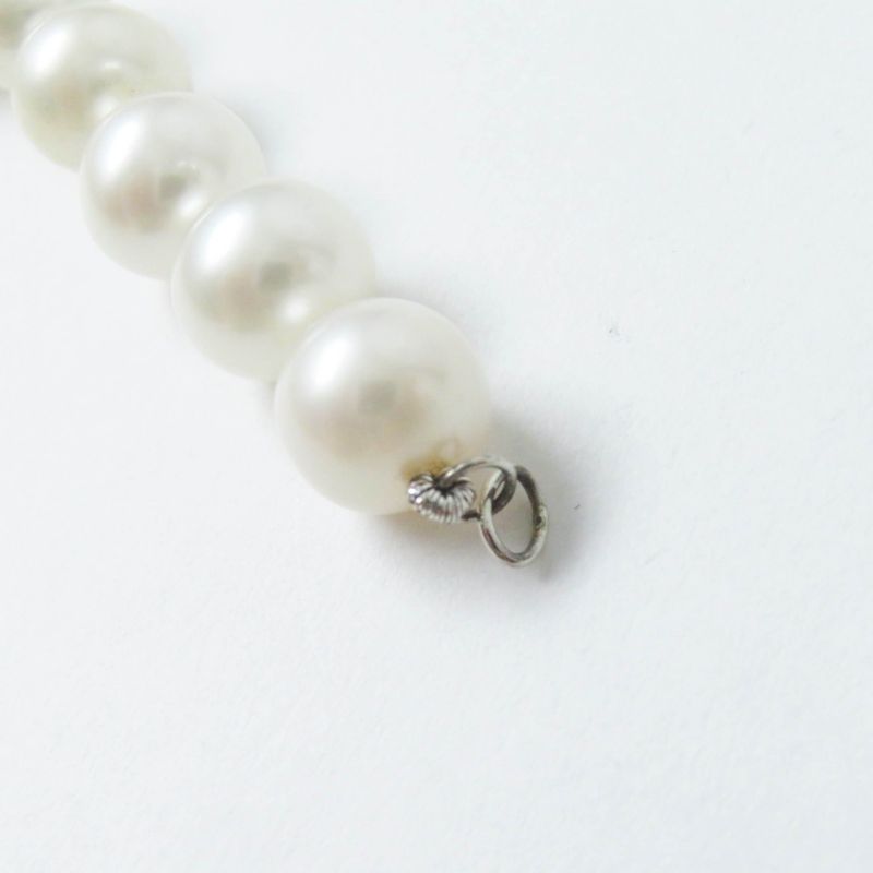 Tiffany & Co Necklace Freshwater Pearl Ag925 White Silver