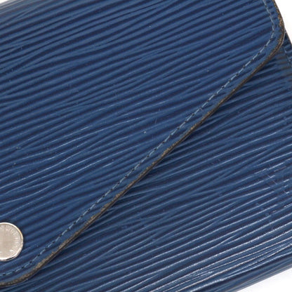 Louis Vuitton Epi Portefeuille Sara Bifold Long Wallet M60585 Andigo Blue