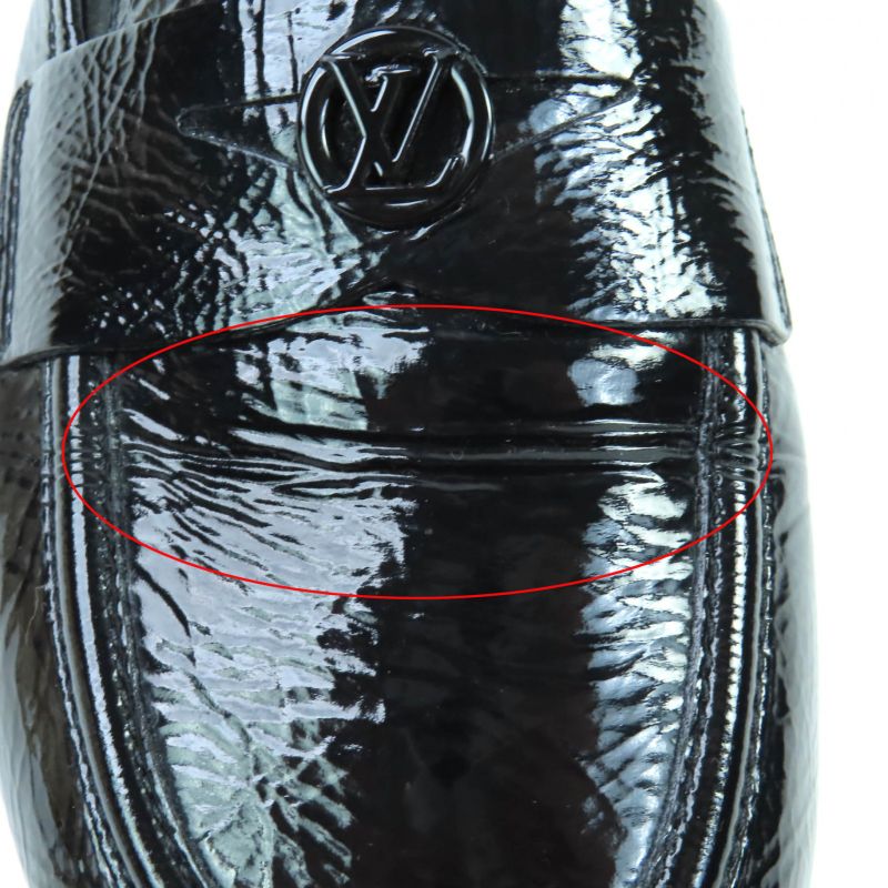 Louis Vuitton 24SS 1acyyl Soho Line Lvhardware Attached Leather Loafers Black