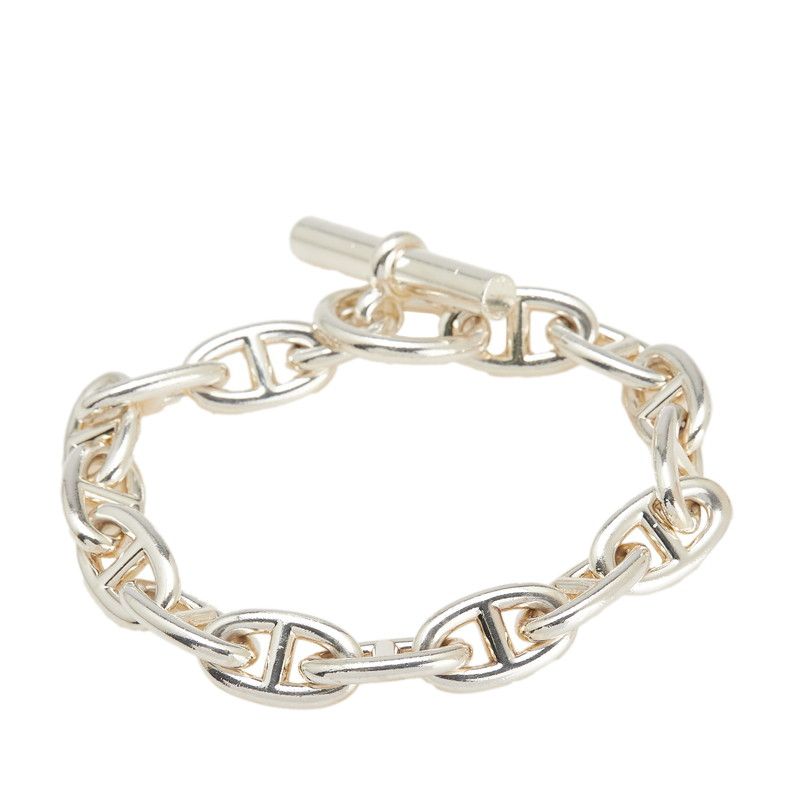 Hermes Chaîne D'angkle GM 15 Frames Sv925 Silver Men's Hermes
