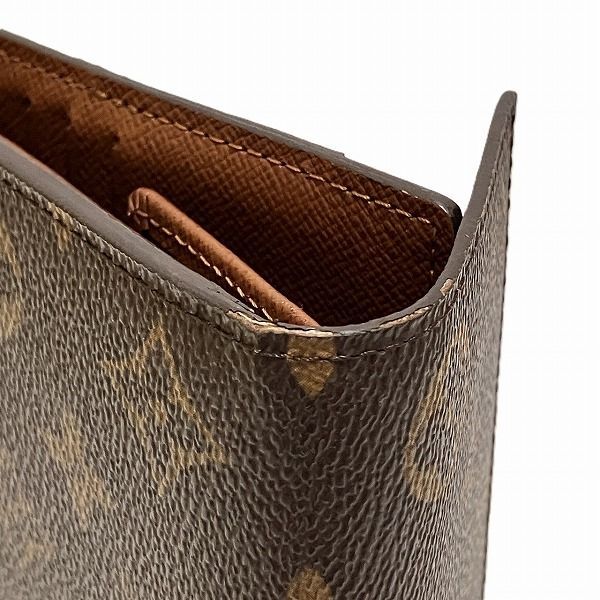 Louis Vuitton Monogram Portefeuille International M61217 Long Wallet Trifold