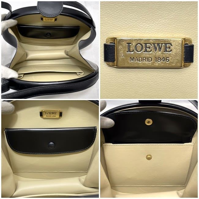 Loewe Handbag Black Anagram Calf