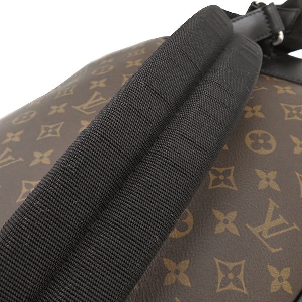 Louis Vuitton Backpack Daypack Josh Monogram Macassar Monogram X Black Silver