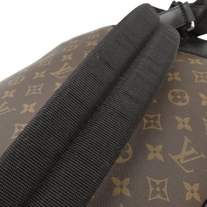 Louis Vuitton Backpack Daypack Josh Monogram Macassar Monogram X Black Silver