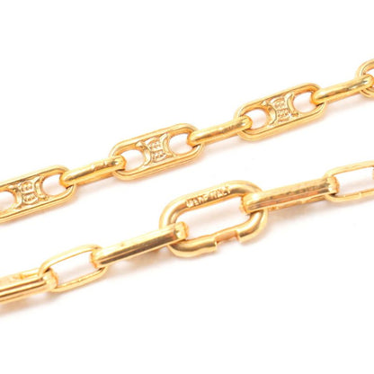 OLD Celine Old Celine Vintage Necklace Macadam Gold Chain Long Necklace
