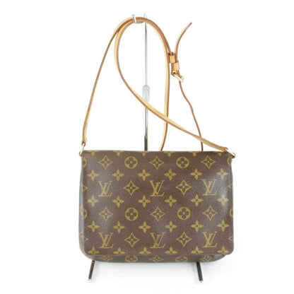 Louis Vuitton Musette Tango M51257 Shoulder Bag Brown Monogram Canvas