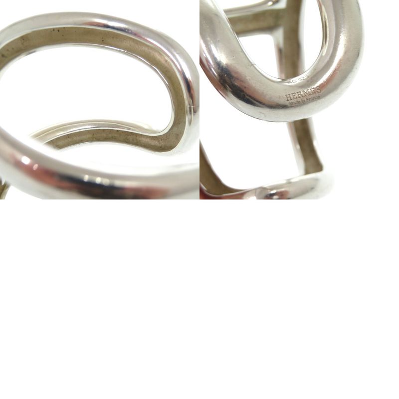 Hermes Osmose Bracelet Cuff Bangle Sv925 Silver 0181 Hermes