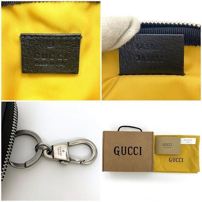 Gucci Mini Pouch Yellow Black Off The Grid 645060