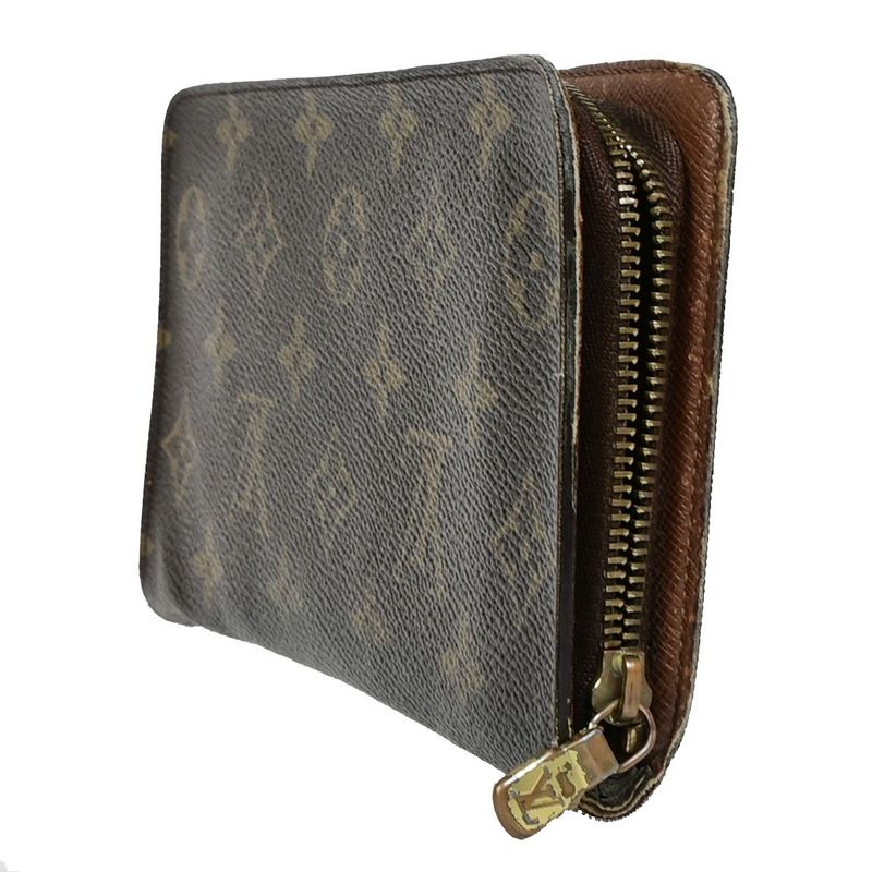 Louis Vuitton Long Wallet Portmonnais Zip Monogram M61727 01fa750