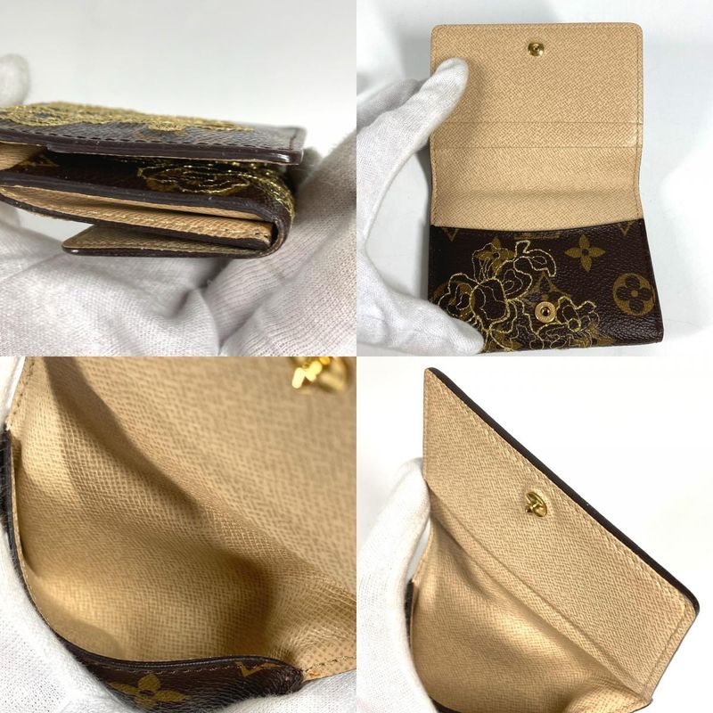 Louis Vuitton Bifold Wallet Ludlow M95391 Monogram Canvas Brown