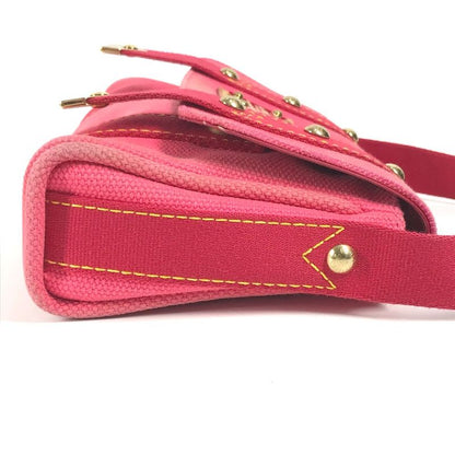 Louis Vuitton Shoulder Bag Sac Mule M40071 Canvas Pink