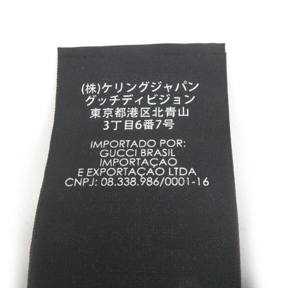 Gucci 200035 GG Canvas Webline Baseball Cap Hat Black Xl/60cm (23.62in) Made In