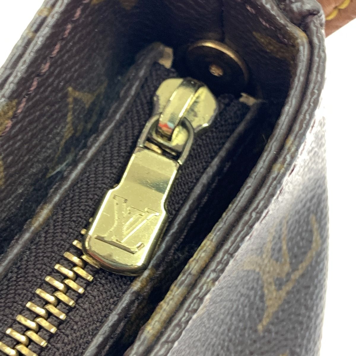 Louis Vuitton Monogram Looping GM Shoulder Bag M51145 Brown