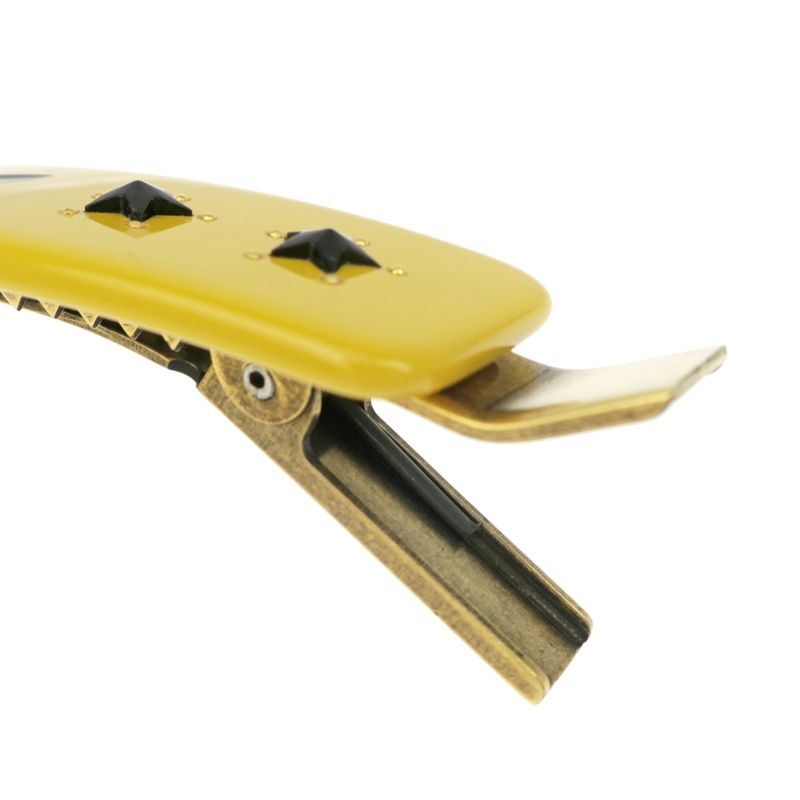 Gucci Adidas Collaboration Hair Clip Yellow - Gold Color - Star