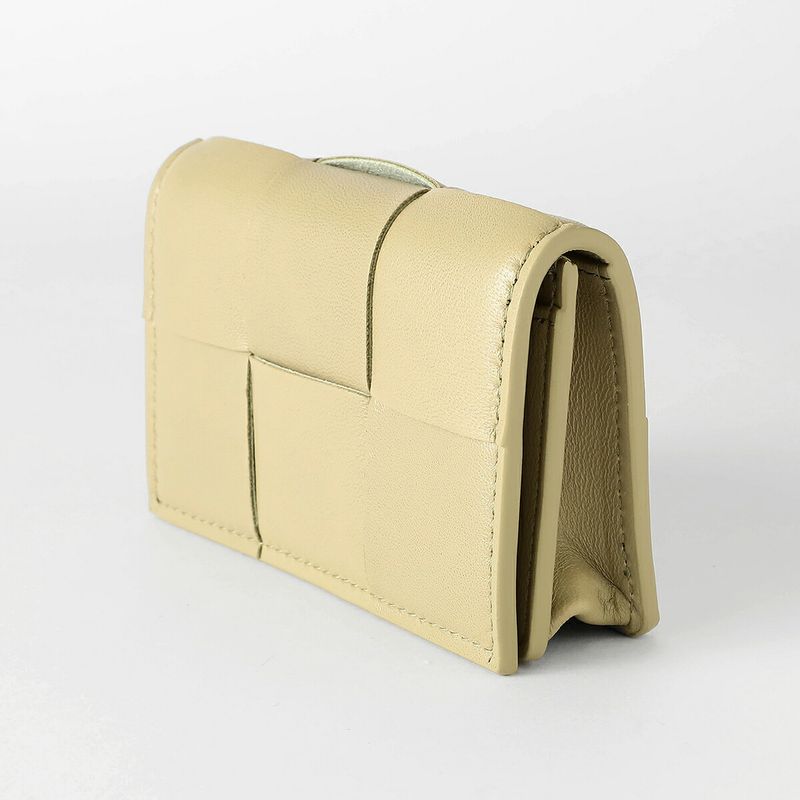 Bottega Veneta Card Case Business Card Case Travertine