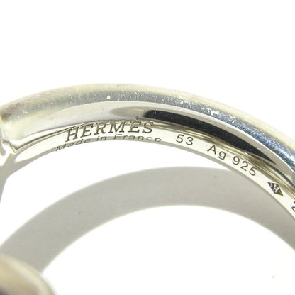 Hermes Ring Croisette Silver
